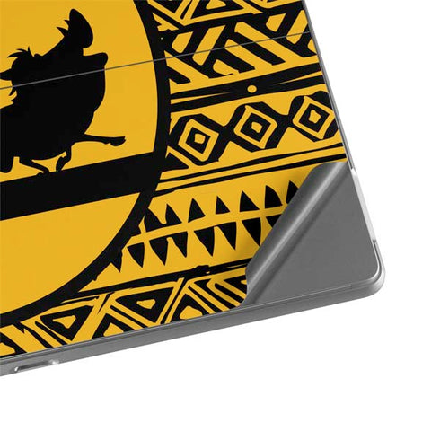 Disney The Lion King Simba Timon and Pumba Tribal Print Surface Pro 8 Skin