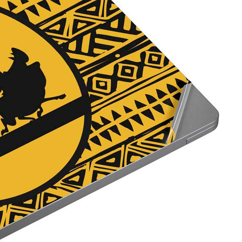 Disney The Lion King Simba Timon and Pumba Tribal Print Universal Laptop 16in (13 x 9.4in) Skin
