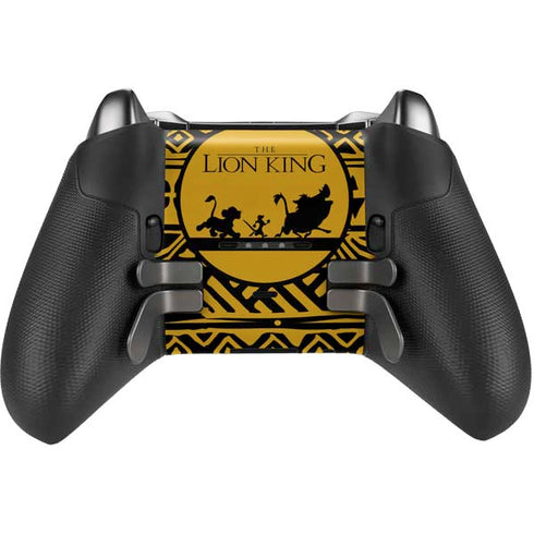 Disney The Lion King Simba Timon and Pumba Tribal Print Xbox Elite Wireless Controller Series 2 Skin