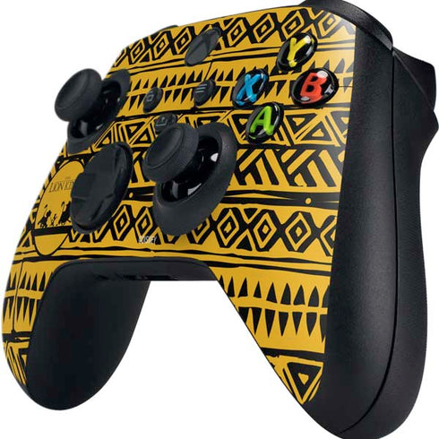 Disney The Lion King Simba Timon and Pumba Tribal Print Xbox Series X Controller Skin