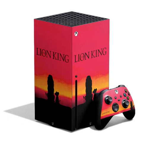 Disney The Lion King Movie Poster Art Xbox Series X Bundle Skin