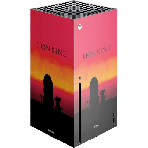 Disney The Lion King Movie Poster Art Xbox Series X Console Skin
