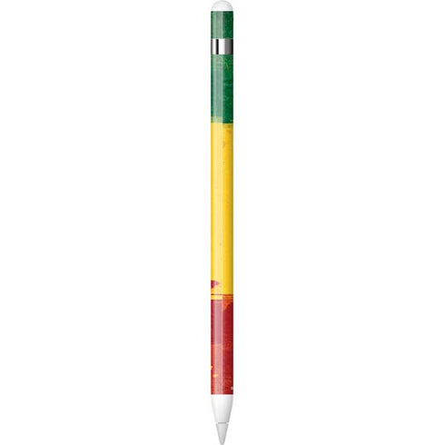 The Lion of Judah Rasta Flag Apple Pencil (1st Gen, 2017) Skin