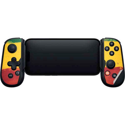 The Lion of Judah Rasta Flag Backbone One for iPhone Game Controller Skin