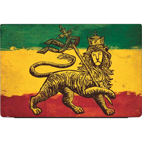 The Lion of Judah Rasta Flag Dell Vostro Skin
