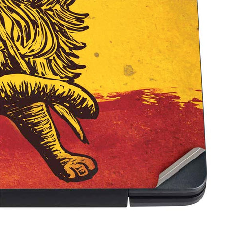 The Lion of Judah Rasta Flag Dell Vostro Skin