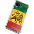 The Lion of Judah Rasta Flag Galaxy A12 Clear Case