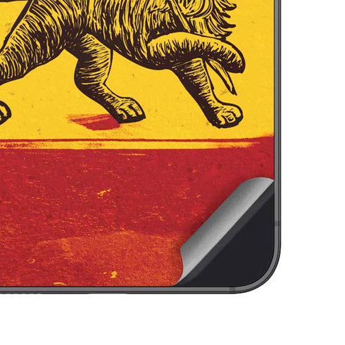 The Lion of Judah Rasta Flag Galaxy A14 5G Skin