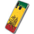 The Lion of Judah Rasta Flag Galaxy A20 Clear Case