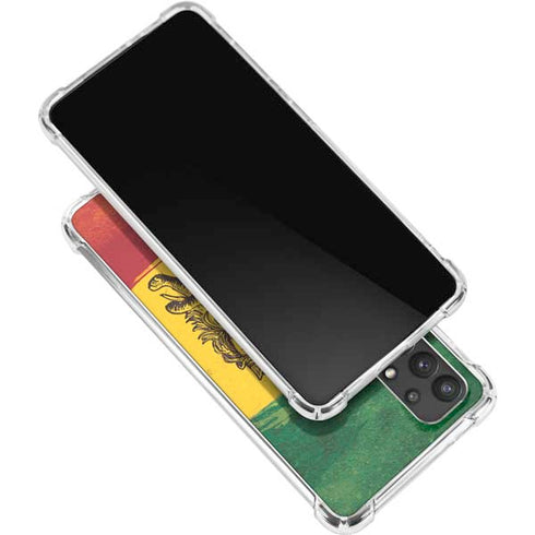 The Lion of Judah Rasta Flag Galaxy A32 5G Clear Case