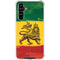 The Lion of Judah Rasta Flag Galaxy A54 5G Clear Case