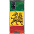 The Lion of Judah Rasta Flag Galaxy A71 5G Clear Case