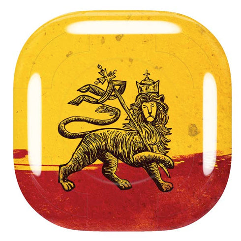 The Lion of Judah Rasta Flag Galaxy Buds Pro Skin