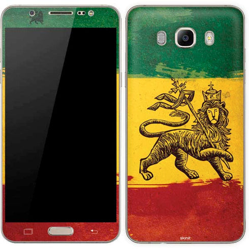 The Lion of Judah Rasta Flag Galaxy J7 Skin