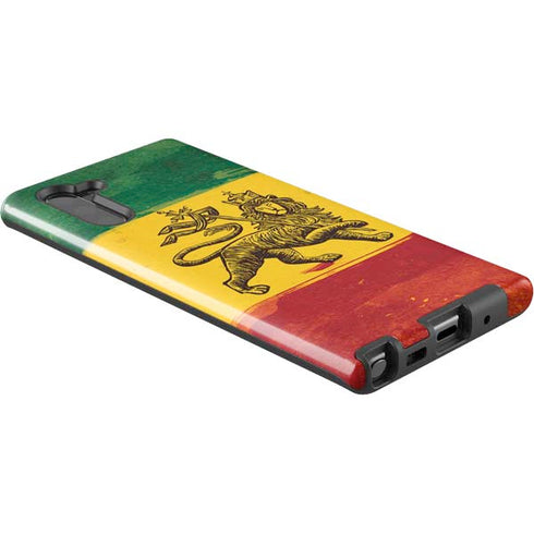 The Lion of Judah Rasta Flag Galaxy Note 10 Pro Case