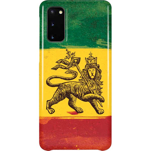 The Lion of Judah Rasta Flag Galaxy S20 Lite Case