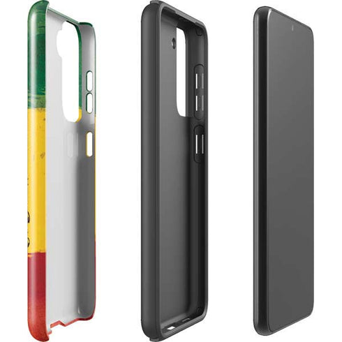 The Lion of Judah Rasta Flag Galaxy S21 Plus 5G Pro Case