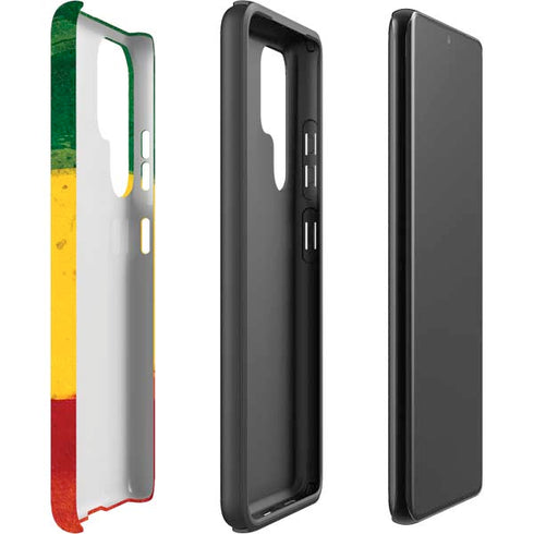 The Lion of Judah Rasta Flag Galaxy S22 Ultra Pro Case