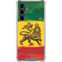 The Lion of Judah Rasta Flag Galaxy S23 FE Clear Case