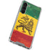 The Lion of Judah Rasta Flag Galaxy S23 Plus Clear Case