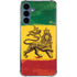 The Lion of Judah Rasta Flag Galaxy S24 Clear Case