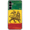 The Lion of Judah Rasta Flag Galaxy S24 Plus Clear Case