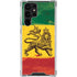 The Lion of Judah Rasta Flag Galaxy S24 Ultra Clear Case