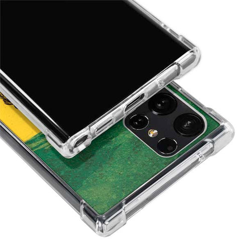 The Lion of Judah Rasta Flag Galaxy S24 Ultra Clear Case