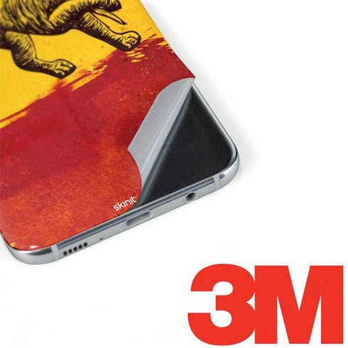 The Lion of Judah Rasta Flag Galaxy S8 Skin
