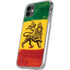 The Lion of Judah Rasta Flag iPhone 11 Clear Case