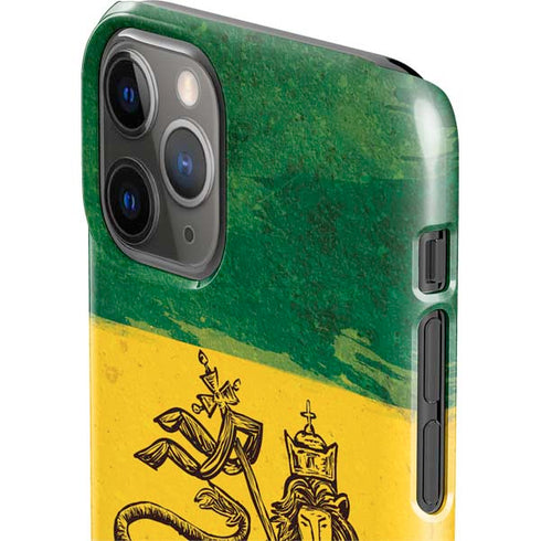 The Lion of Judah Rasta Flag iPhone 11 Pro Lite Case