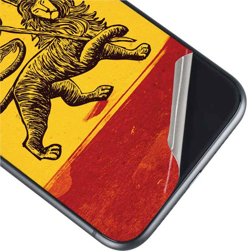The Lion of Judah Rasta Flag iPhone 11 Skin