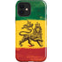 The Lion of Judah Rasta Flag iPhone 12 Impact Case