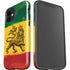The Lion of Judah Rasta Flag iPhone 12 Impact Case