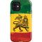 The Lion of Judah Rasta Flag iPhone 12 Mini Impact Case