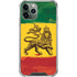 The Lion of Judah Rasta Flag iPhone 12 Pro Max Clear Case