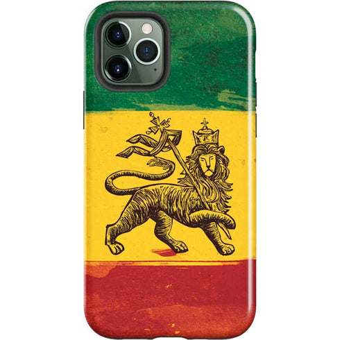 The Lion of Judah Rasta Flag iPhone 12 Pro Max Impact Case