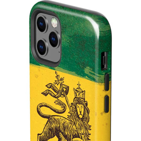 The Lion of Judah Rasta Flag iPhone 12 Pro Max Impact Case