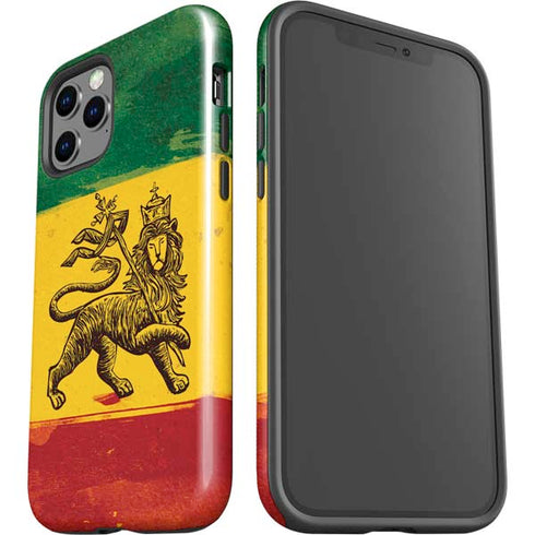 The Lion of Judah Rasta Flag iPhone 12 Pro Max Impact Case