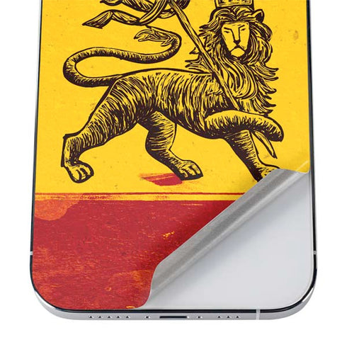 The Lion of Judah Rasta Flag iPhone 12 Pro Max Skin
