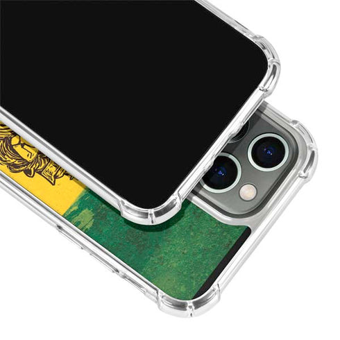 The Lion of Judah Rasta Flag iPhone 13 Pro Clear Case