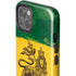 The Lion of Judah Rasta Flag iPhone 14 Plus Impact Case
