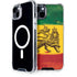 The Lion of Judah Rasta Flag iPhone 15 Plus MagSafe Case