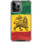 The Lion of Judah Rasta Flag iPhone 15 Pro Max Clear Case