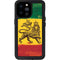 The Lion of Judah Rasta Flag iPhone 14 Pro Max Waterproof Case