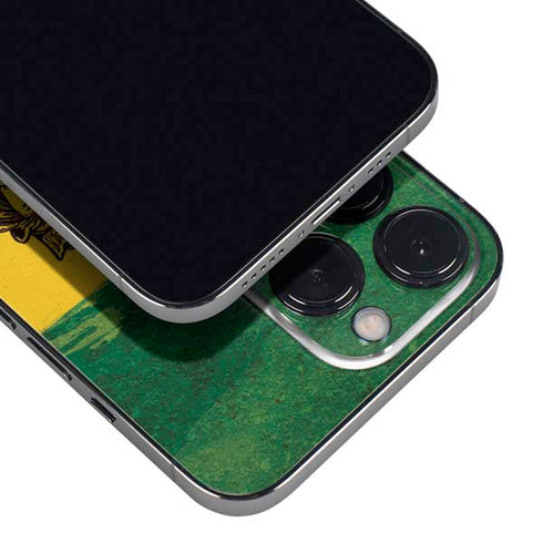 The Lion of Judah Rasta Flag iPhone 15 Pro Skin