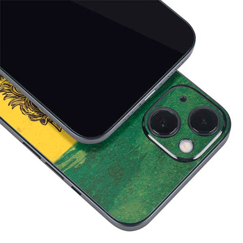 The Lion of Judah Rasta Flag iPhone 14 Skin