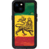 The Lion of Judah Rasta Flag iPhone 15 Plus Waterproof Case