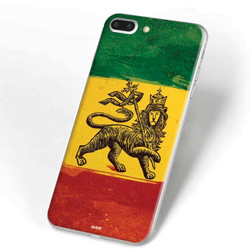 The Lion of Judah Rasta Flag iPhone 7 Plus Skin