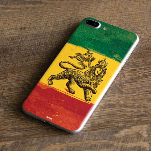 The Lion of Judah Rasta Flag iPhone 7 Plus Skin